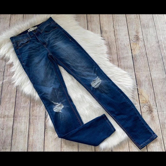 Awaken Islak mudd stretch jeans 